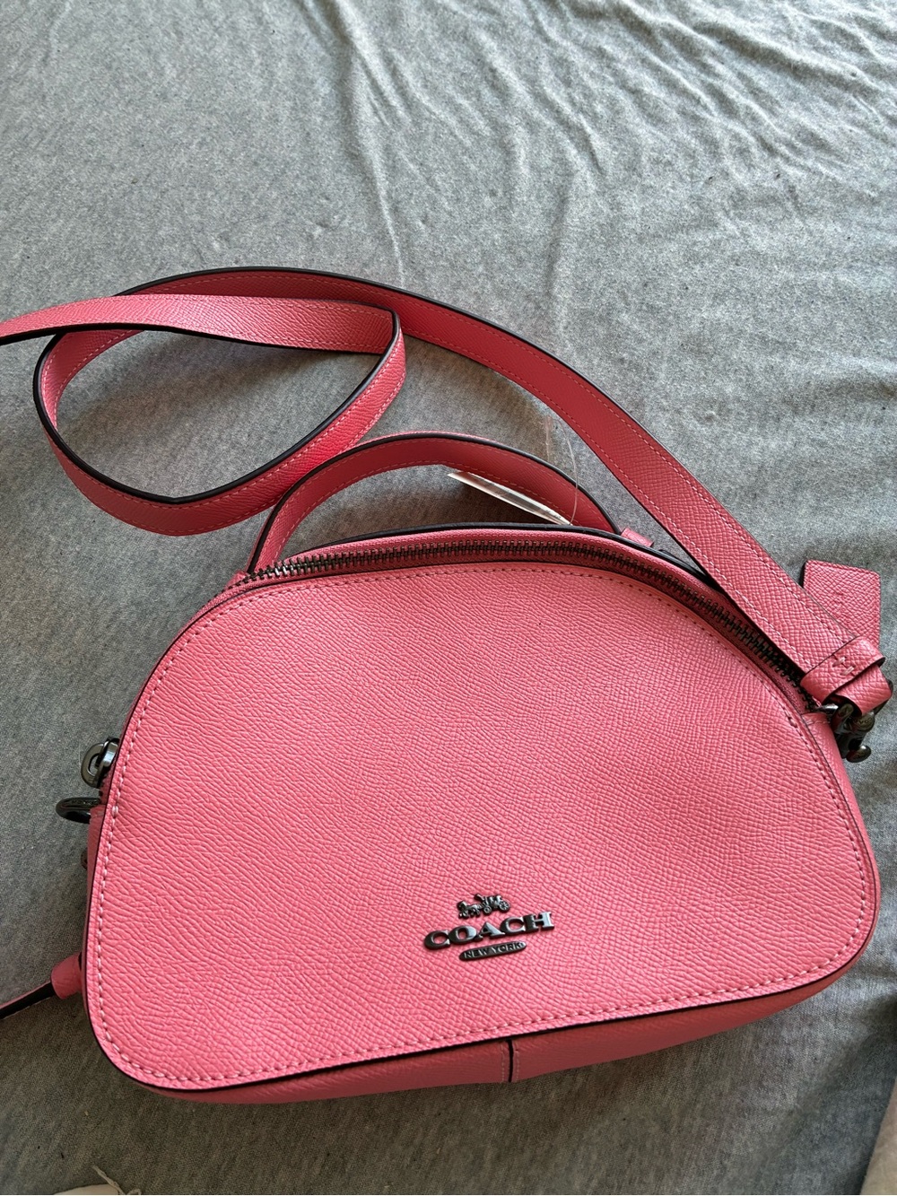 NWT Coach ‘Serena’ satchel in gorgeous pink lemonade color